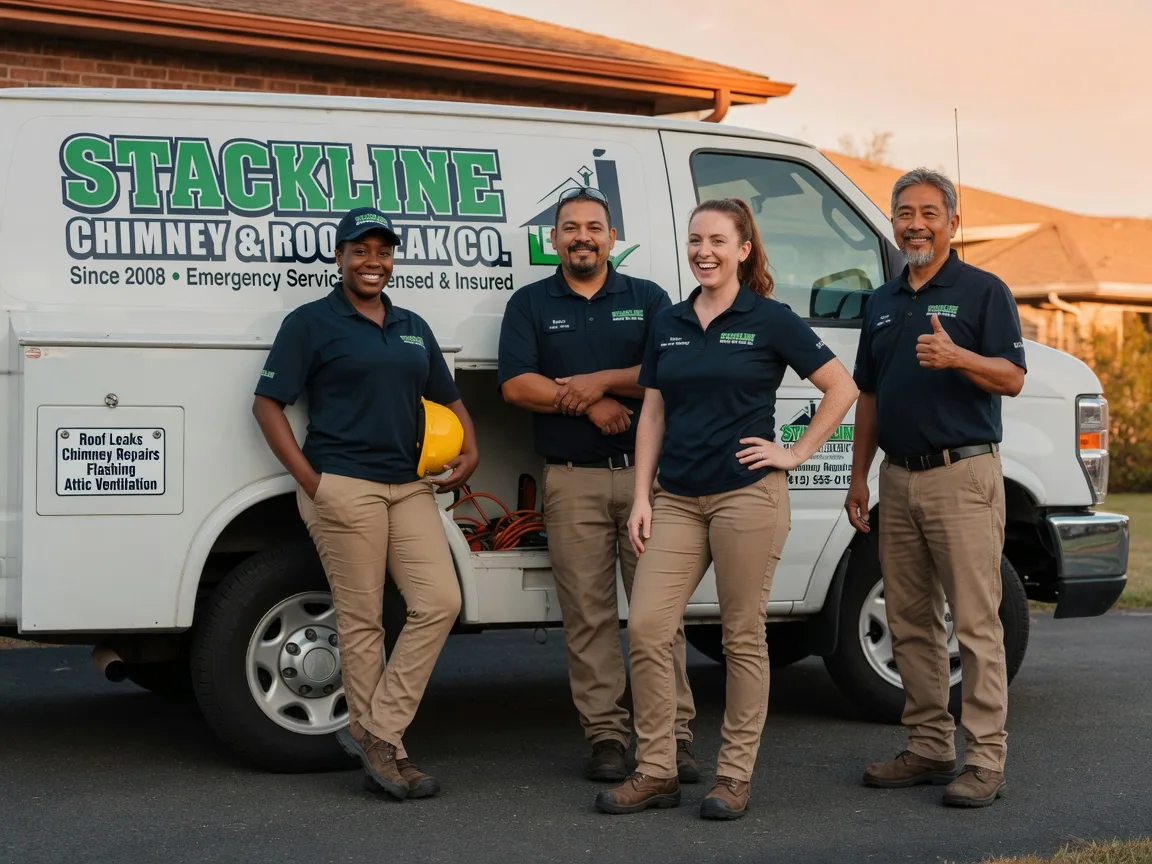 Chimney flashing repair company in Norwalk, IA